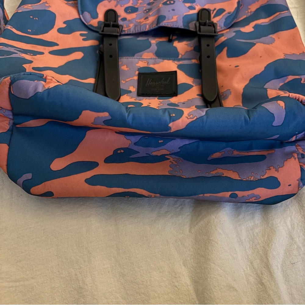 NEW Herschel Supply Company Camo Mini Backpack Recycled Flight Satin Retreat - Picture 5 of 11